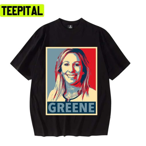 Portrait Of Marjorie Taylor Greene Design Unisex T-Shirt