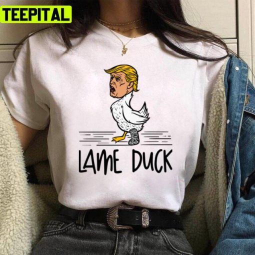 Presidential Election 2020 Funny Lame Donald Trump Donald Duck Disney Cartoon Unisex T-Shirt