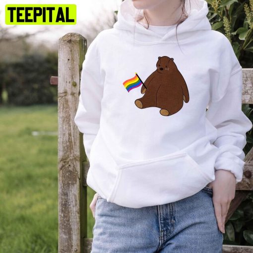 Pride Allyship Bear Pride Month Unisex T-Shirt