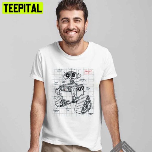 Project E Wall E Movie Unisex T-Shirt