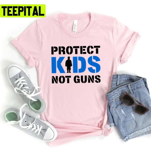 Protect Kids Not Guns Mass Shooting Unisex T-Shirt