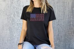 Quote In American Flag Memorial Day Unisex T-Shirt