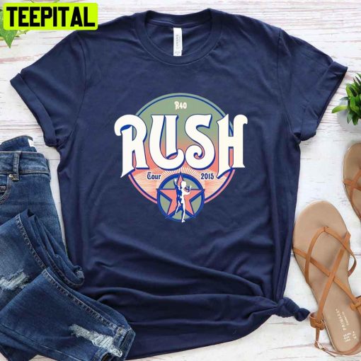 R40 Rush Tour 2015 Starman Underground Unisex T-Shirt