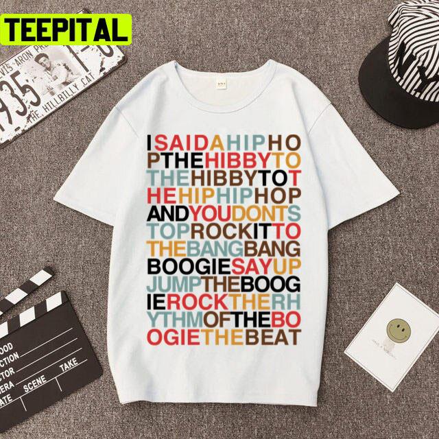 Rapper's Delight Sugarhill Gang Design Unisex T-Shirt