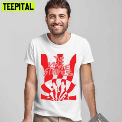 Red Design The White Stripes Mint Unisex T-Shirt