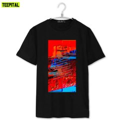 Red Retro Interlinked Blade Runner 2049 Unisex T-Shirt