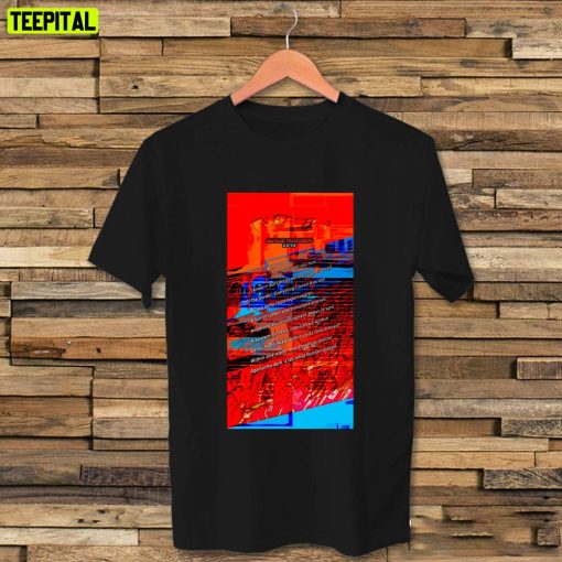 Red Retro Interlinked Blade Runner 2049 Unisex T-Shirt