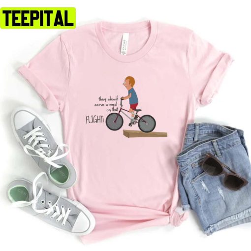 Regular Size Rudy Bike Jump Bobs Burgers Unisex T-Shirt