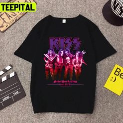 Retro Album Nyc73 Premium Kiss Band Design Unisex T-Shirt