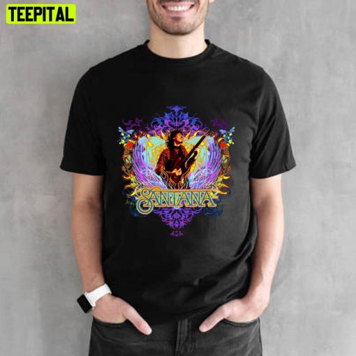 Retro Art Design Santana Unisex T-Shirt