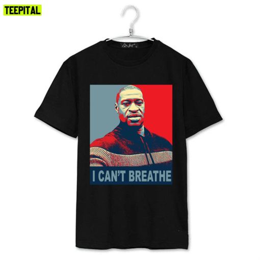 Retro Art I Can’t Breathe George Floyd Unisex T-Shirt