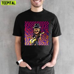 Retro Cartoon Carlos Santana Unisex T-Shirt