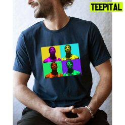 Retro Color Style Snoop Dogg Rapper Unisex T-Shirt