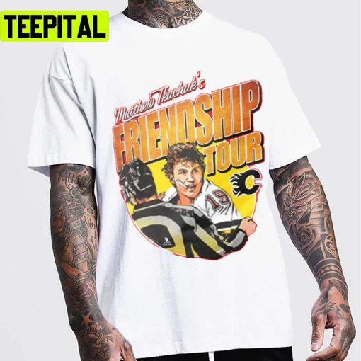 Retro Design Of Friendship Tour Matthew Tkachuk Unisex T-Shirt