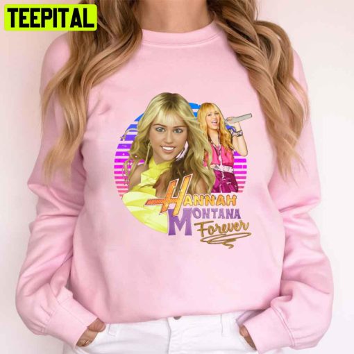 Retro Hannah Montana Still Sitting Quietly Unisex T-Shirt