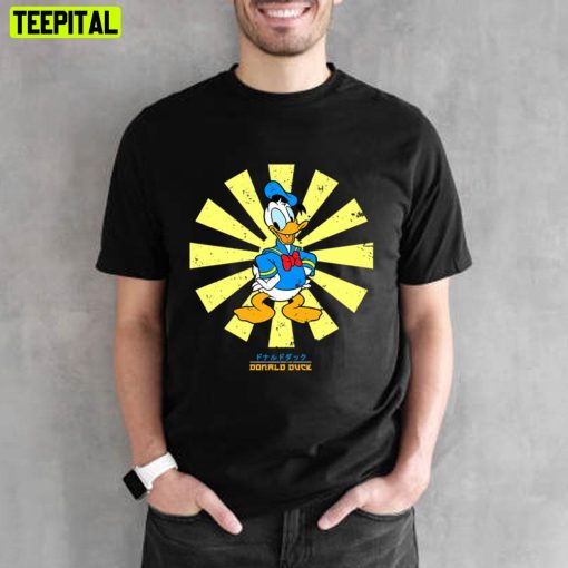 Retro Japanese Donald Duck Unisex T-Shirt