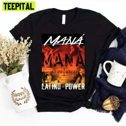 Retro Mana Latino Power Mexico Band Tour Bersama Unisex T-Shirt