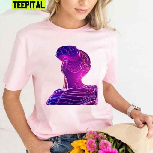 Retro Metaverse Man Unisex T-Shirt