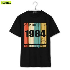 Retro Sagittarius 1984 Authentic Quality Unisex T-Shirt