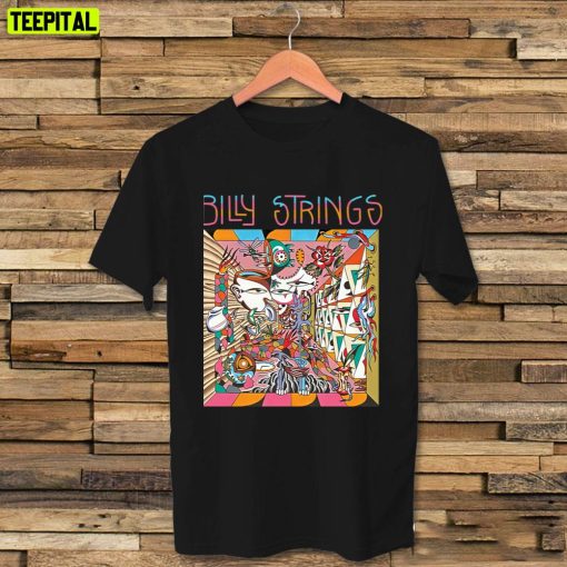 Retro Style Billy Strings Band Unisex T-Shirt