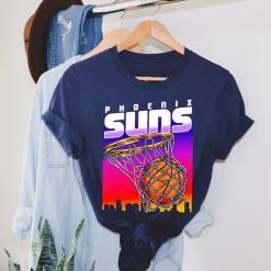 Retro Sunset City Phoenix Suns Basketball Unisex T-Shirt