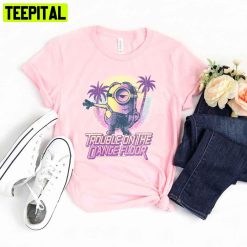 Retro Trouble On The Dance Floor Minion Unisex T-Shirt