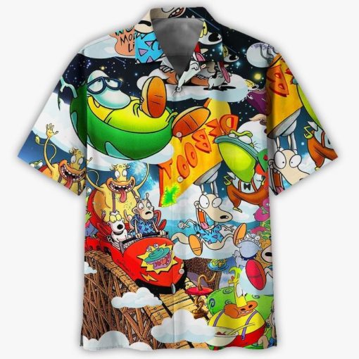 Rocko’s Modern Life, Rocko & Friend  Hawaiian Shirt HA33