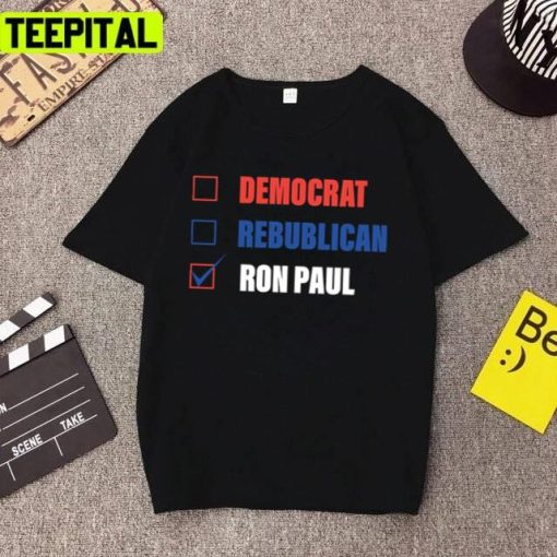 Ron Paul Libertarian For President 2024 Design Unisex T-Shirt