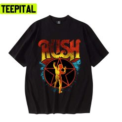 Rush Was A Canadian Rock Band Most Popular Big Time Rush Btr Retro Rock Band Unisex T-Shirt