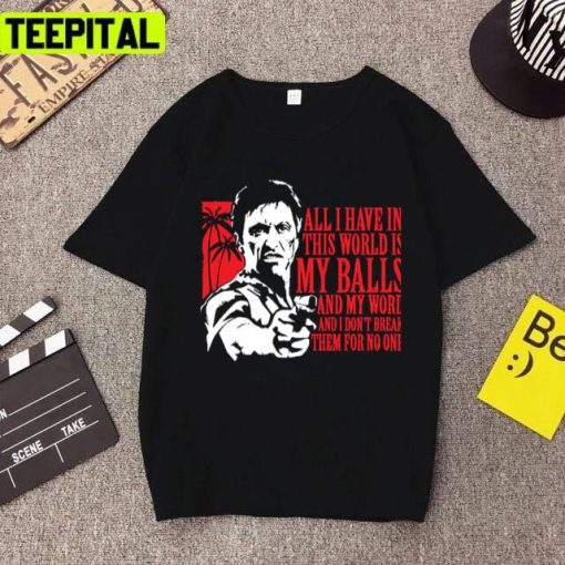 Scarface Tony Montana Design Unisex T-Shirt