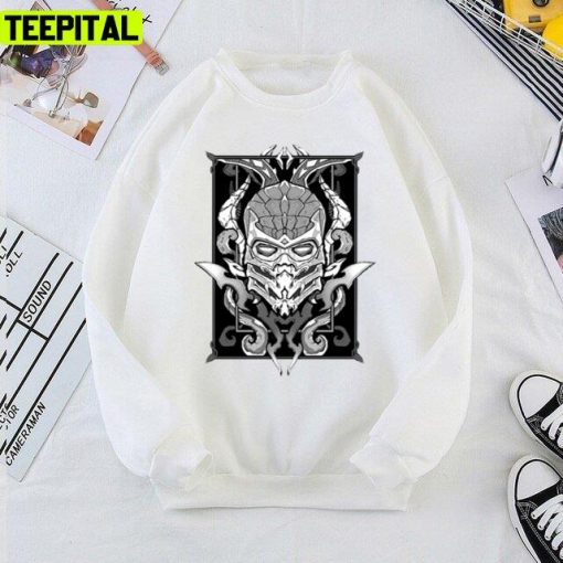 Scorpion Black And White Card Mortal Kombat Unisex T-Shirt