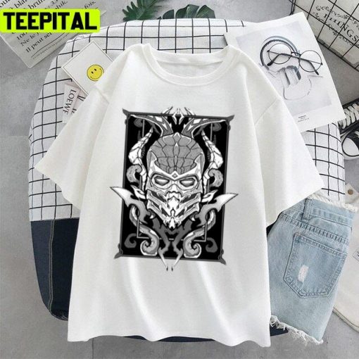 Scorpion Black And White Card Mortal Kombat Unisex T-Shirt