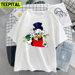 Scrooge Mc Donald Duck Disney Cartoon Unisex T-Shirt