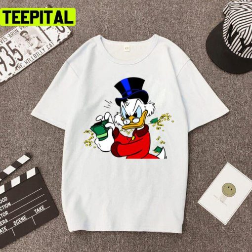 Scrooge Mc Donald Duck Disney Cartoon Unisex T-Shirt