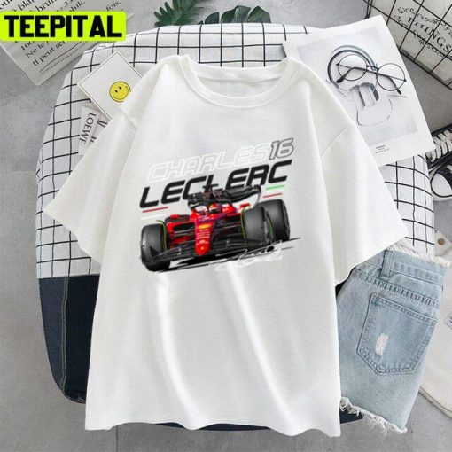 Scuderia Ferrari 2022 Charles Leclerc Design Unisex T-Shirt