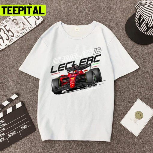 Scuderia Ferrari 2022 Charles Leclerc Design Unisex T-Shirt