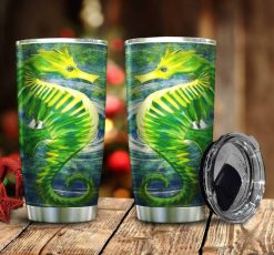 Seahorse Ocean 2 Gift For Lover Day Travel Tumbler All Over Print