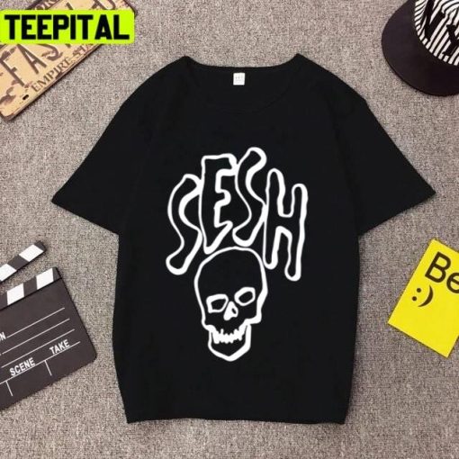 Sesh Skull Pouya Aesthetic Design For Rap Fan Unisex T-Shirt