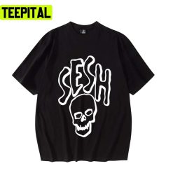 Sesh Skull Pouya Aesthetic Design For Rap Fan Unisex T-Shirt