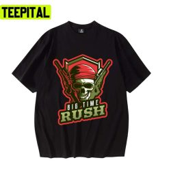 Skull Hoodie And Big Time Rush Btr Retro Rock Band Unisex T-Shirt