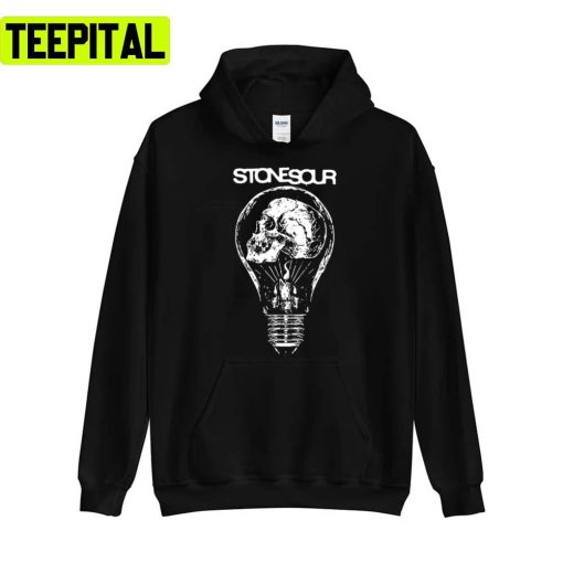 Skull Lightbulb Stone Sour Band Rap Rock Music Unisex T-Shirt