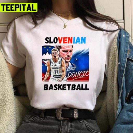 Slovenian Basketball Luka Doncic Design Unisex T-Shirt