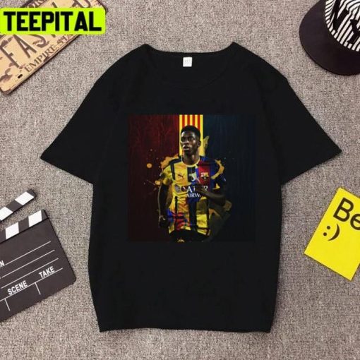 Soccer Team Barcelona Ousmane Dembele Unisex T-Shirt