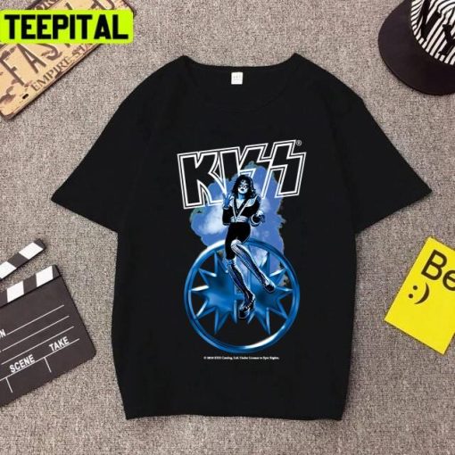 Spaceman Kiss Band Rock Band Retro Design Unisex T-Shirt