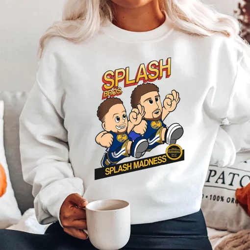 Splash Bros Klay Thompson vs Stephen Curry Golden State Warriors Basketball Unisex T-Shirt