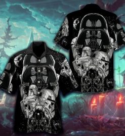 Star Wars Dark Short Sleeve Hawaiian Shirt