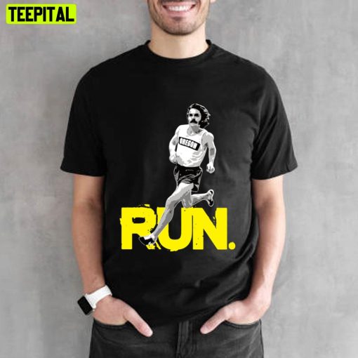 Steve Prefontaine Run Unisex T-Shirt