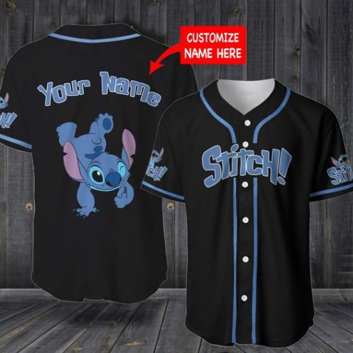 Stitch Baseball Jersey custom name PK12