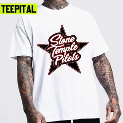 Stone Temple Pilots Stars Retro Rock Music 90s Unisex T-Shirt