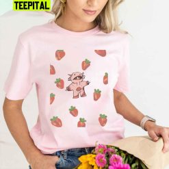 Strawberrys Axlotl Unisex T-Shirt